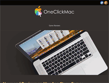 Tablet Screenshot of oneclickmac.com